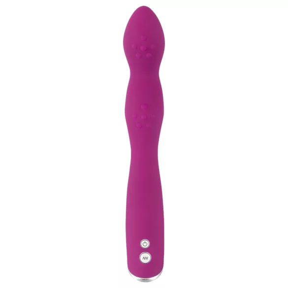 SMILE - flexibele A- en G-spot vibrator - siliconen - roze