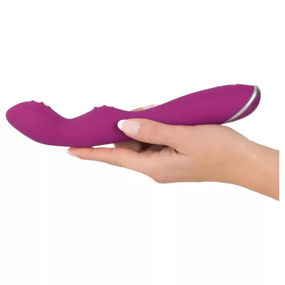 SMILE - flexibele A- en G-spot vibrator - siliconen - roze