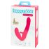 Happyrabbit - draagloze strap-on vibrator - roze