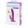 Happyrabbit Strap-On - konijnen-vibrator met harnas (paars)