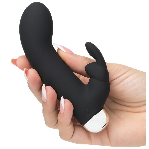 Fifty Shades of Grey Greedy Girl - rabbit vibrator - zwart