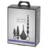 Fifty Shades of Grey - 4-delige anale set - siliconen - zwart