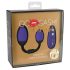 GoGasm Vibe Duo - paars/zwart plezier voor twee!