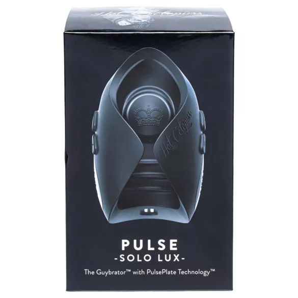 Hot Octopuss Pulse Solo Lux - automatische masturbator - zwart