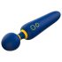 ROMP Flip Wand - oplaadbare, waterdichte massage vibrator (blauw)