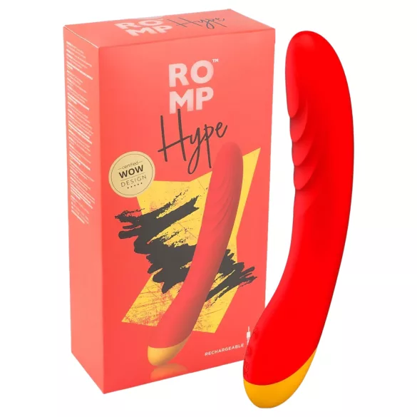 ROMP Hype - G-spot vibrator - waterdicht - oranje