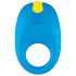 ROMP Juke - waterdichte vibrerende penisring (blauw)