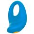 ROMP Juke - waterdichte vibrerende penisring (blauw)