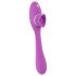 You2Toys 2-in-1 Oplaadbare Vibrator met 2 Functies (Paars)