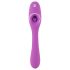 You2Toys 2-in-1 Oplaadbare Vibrator met 2 Functies (Paars)