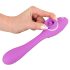 You2Toys 2-in-1 Oplaadbare Vibrator met 2 Functies (Paars)