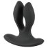 XOUXOU - oplaadbare dubbele anaal vibrator (zwart)