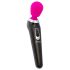 PalmPower Extreme Wand - oplaadbare roze-zwart vibrator