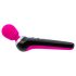PalmPower Extreme Wand - oplaadbare roze-zwart vibrator