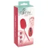 SMILE Love Ball - draagbaar, oplaadbaar vibrerend ei met afstandsbediening (rood)