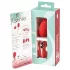 SMILE Love Ball - draagbaar, oplaadbaar vibrerend ei met afstandsbediening (rood)