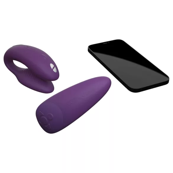 We-Vibe Chorus - app-gestuurde partner vibrator (paars)