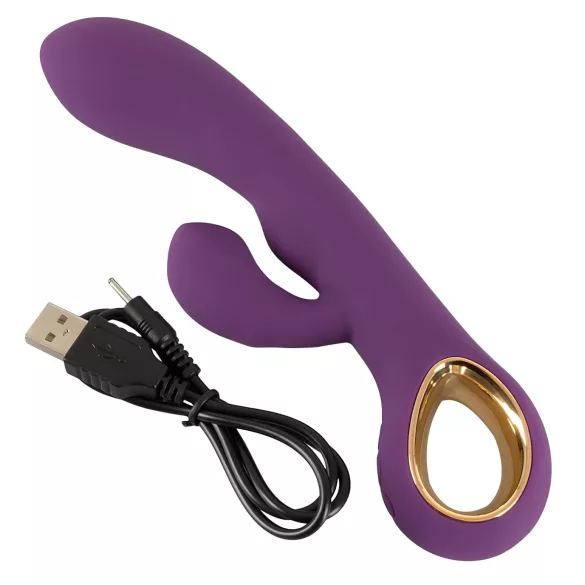 You2Toys - rabbit vibrator - oplaadbaar, clitorisstimulator - paars
