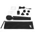 Le Wand Petite - exclusieve, oplaadbare massager vibrator (zwart)