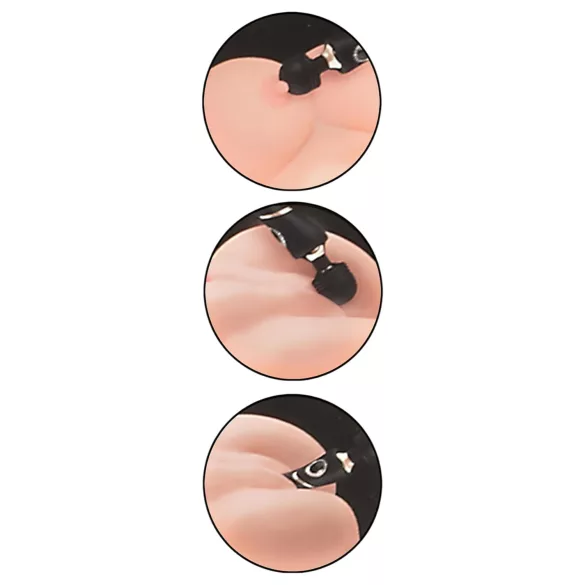 Cleopatra Wand - oplaadbare waterproof massage vibrator - zwart