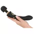 Cleopatra Wand - oplaadbare waterproof massage vibrator - zwart