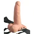 Pipedream - Fetish Strap-On 6 - opzetbare, holle vibrator (natuurlijk)