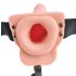 Fetish Strap-On 6 - holle, aanpasbare vibrator (natuurlijk)