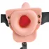 Pipedream - Fetish Strap-On 6 - opzetbare, holle vibrator (natuurlijk)