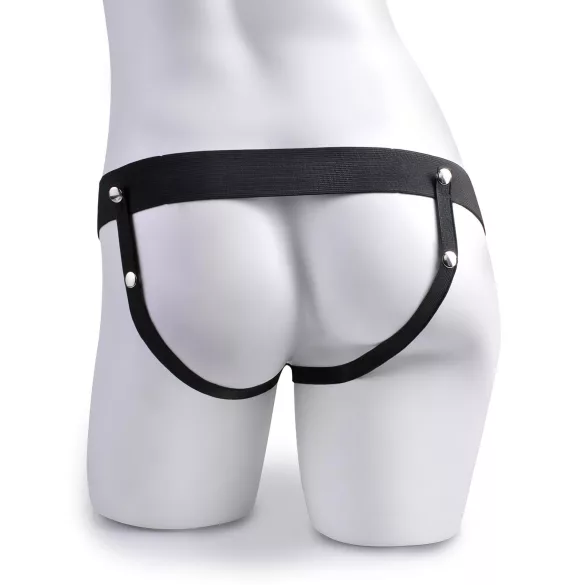 Pipedream - Fetish Strap-On 6 - opzetbare, holle vibrator (natuurlijk)