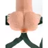 Pipedream - Fetish Strap-On 6 - opzetbare, holle vibrator (natuurlijk)