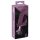 Konijn Vibrator - oplaadbare G-spot en clitoris stimulator (paars)