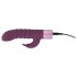 Konijn Vibrator - oplaadbare G-spot en clitoris stimulator (paars)