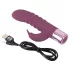 You2Toys - Rabbit Vibe - oplaadbare G-spot vibrator met clitorisstimulator (paars)