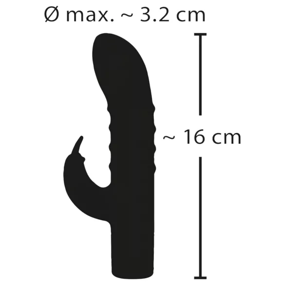 You2Toys - Rabbit Vibe - oplaadbare G-spot vibrator met clitorisstimulator (paars)