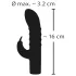 You2Toys - Rabbit Vibe - oplaadbare G-spot vibrator met clitorisstimulator (paars)