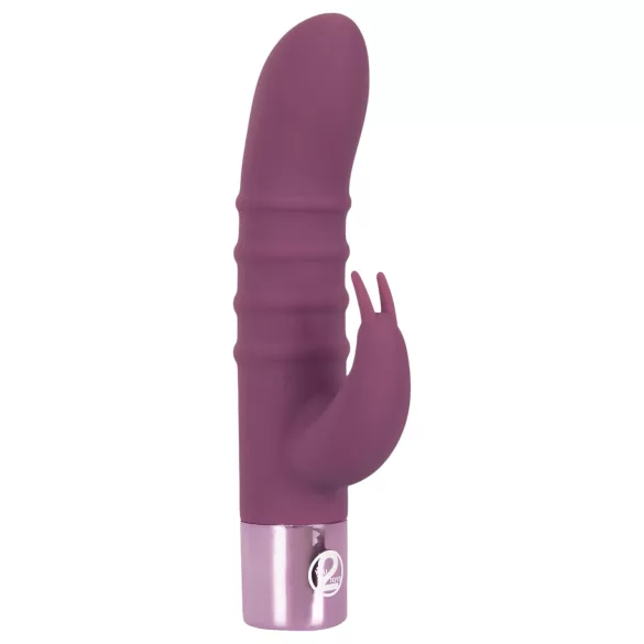 You2Toys - Rabbit Vibe - oplaadbare G-spot vibrator met clitorisstimulator (paars)