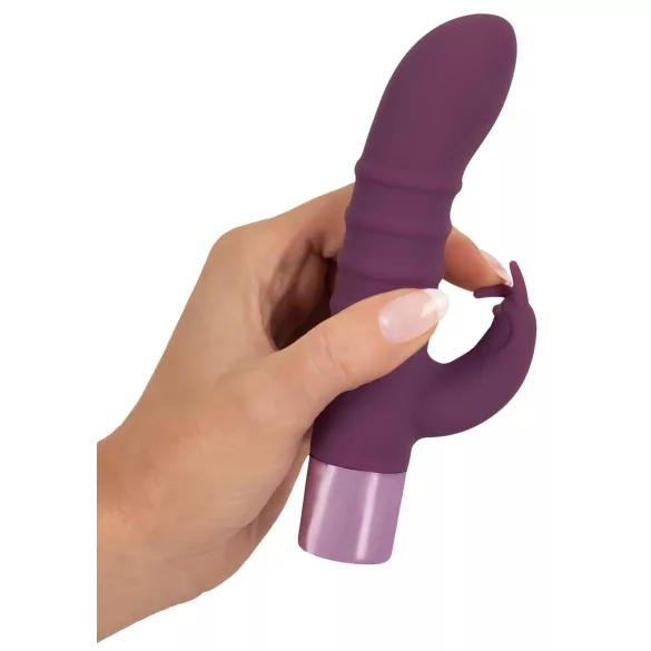 You2Toys - Rabbit Vibe - oplaadbare G-spot vibrator met clitorisstimulator (paars)