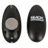 Black Velvet - oplaadbare stotende anaal vibrator (zwart)