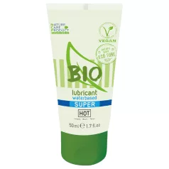 HOT Bio Super - glijmiddel op waterbasis - vegan - 50ml