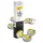 Petits Joujoux Waikiki - massagekaars - kokos ananas geur - 5x43ml