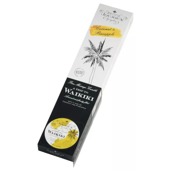 Petits Joujoux Waikiki - massagekaars - kokos ananas geur - 5x43ml