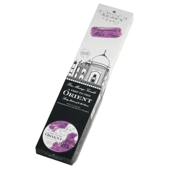 Petits Joujoux - massagekaars - granaatappel witte peper - set 5x43ml