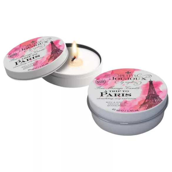 Petits Joujoux - massagekaars - vanille sandelhout geur - 43ml