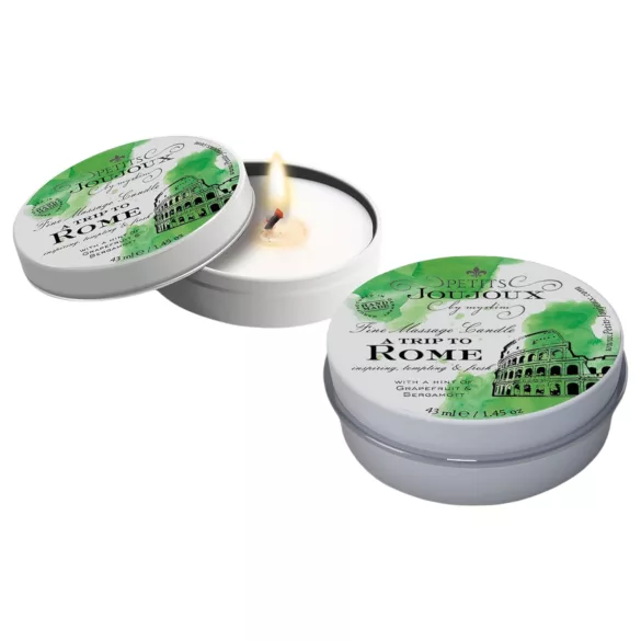 Petits Joujoux Rome - massagekaars - grapefruit bergamot - 43ml