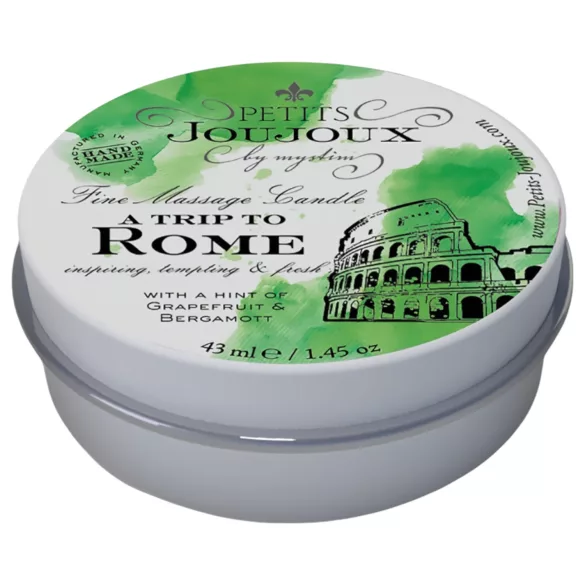 Petits Joujoux Rome - massagekaars - grapefruit bergamot - 43ml