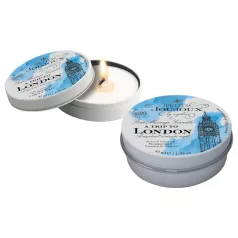   Petits Joujoux London - massagekaars - rabarber amber geur - 43ml