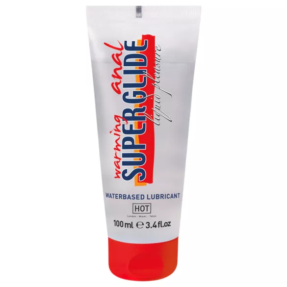 HOT - anale glijmiddel - verwarmend effect - 100ml