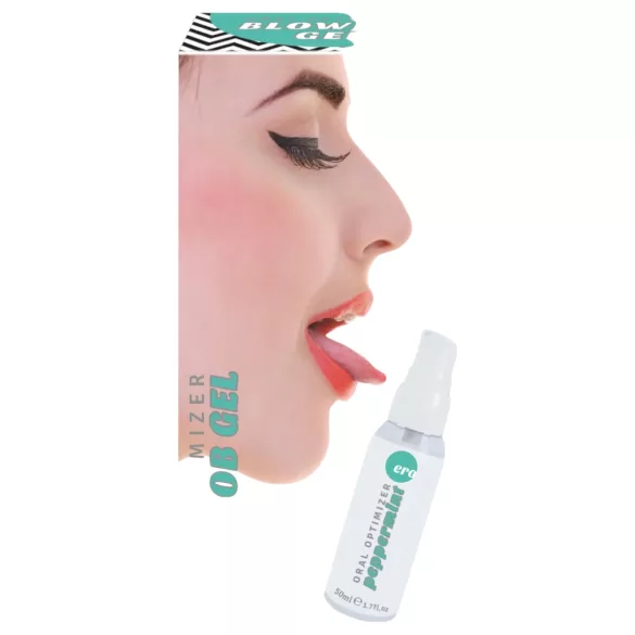 HOT - Blowjob Gel - oraal glijmiddelgel - pepermunt (50 ml)