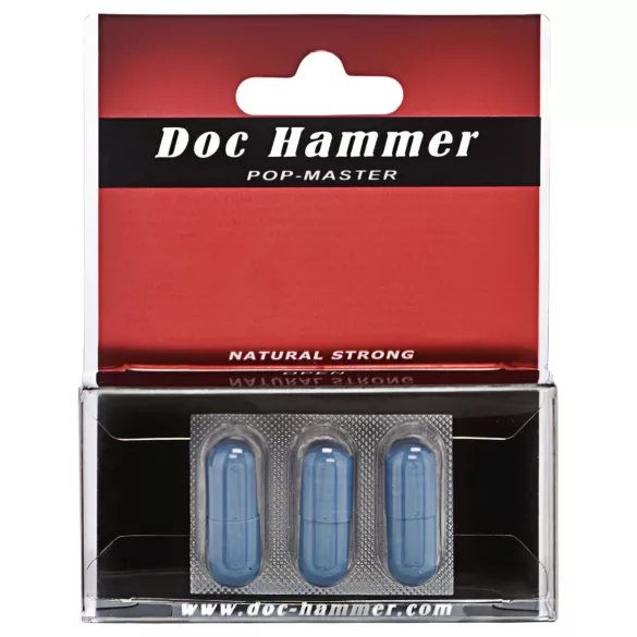 Doc Hammer - voedingssupplement capsules - uniseks - 3 stuks