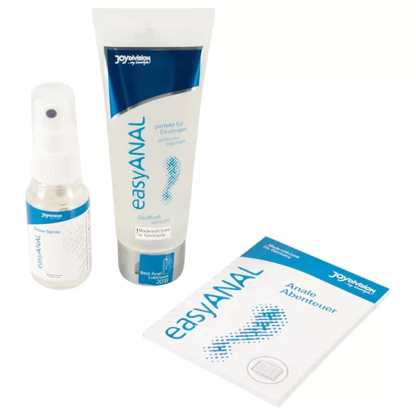 easyANAL - anale verzorgings- en glijmiddelset - 2 stuks